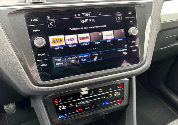 Volkswagen Tiguan cena 77500 przebieg: 149000, rok produkcji 2021 z Szczecin małe 781